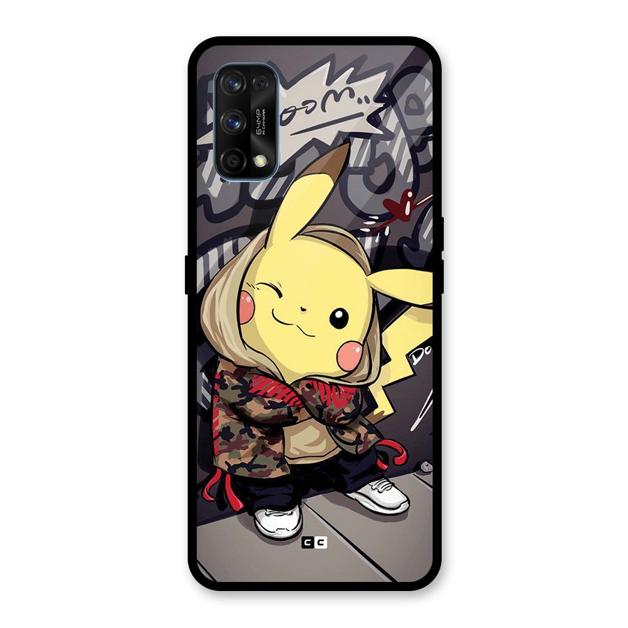 Boom Fun Glass Back Case for Realme 7 Pro