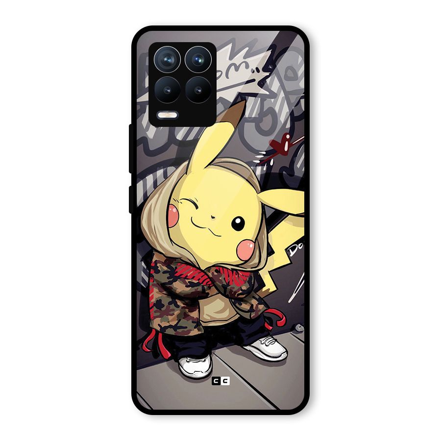 Boom Fun Glass Back Case for Realme 8