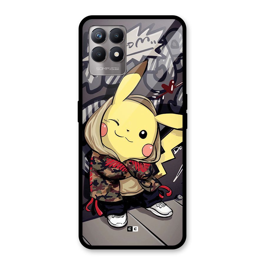 Boom Fun Glass Back Case for Realme 8i