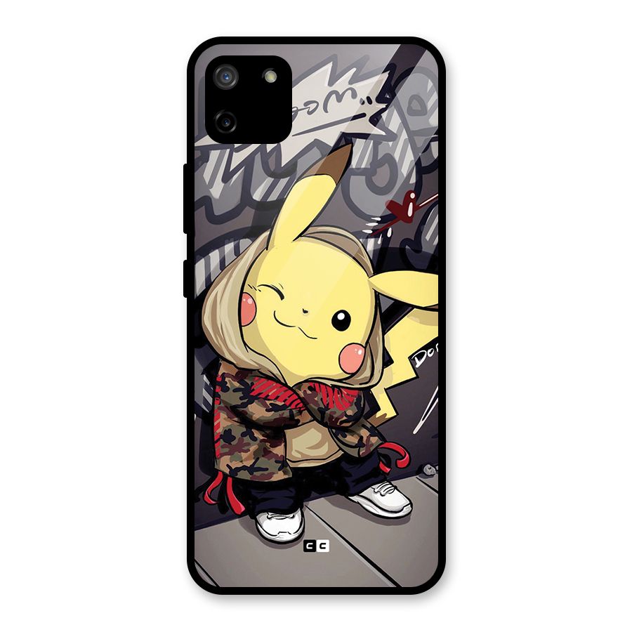 Boom Fun Glass Back Case for Realme C11