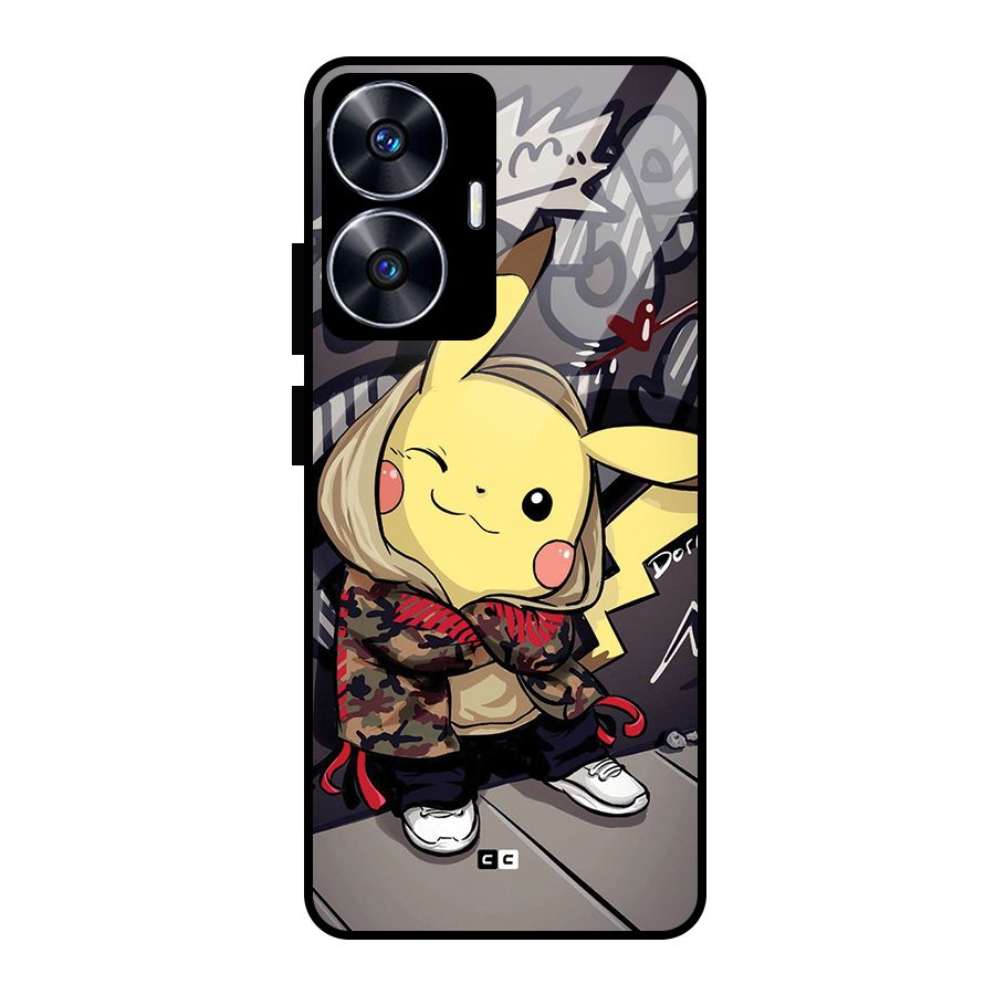 Boom Fun Glass Back Case for Realme Narzo N55