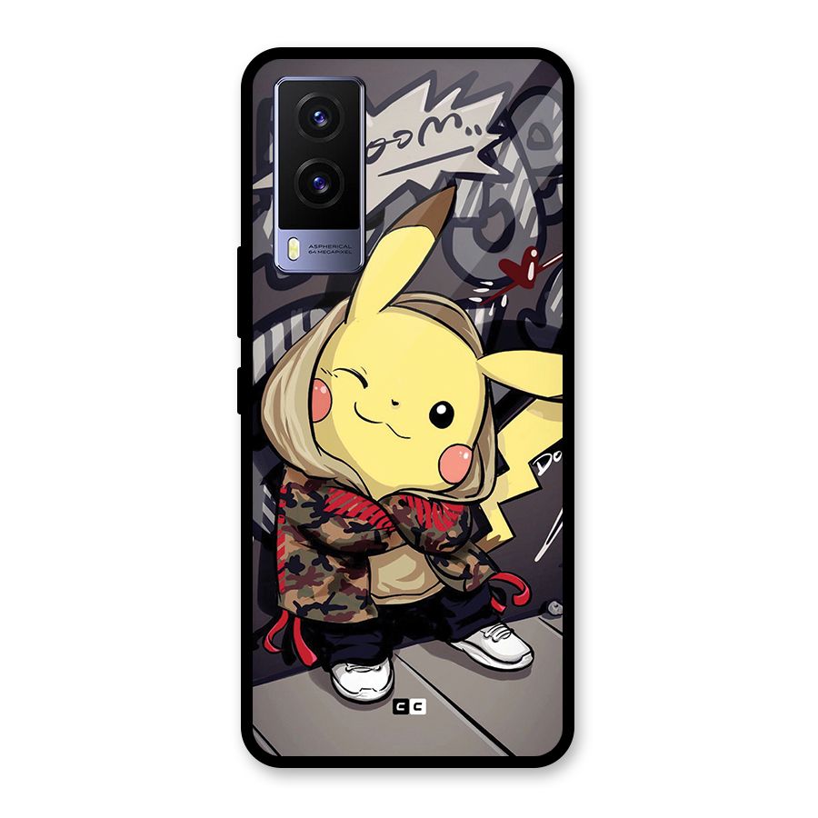 Boom Fun Glass Back Case for Vivo V21e 5G