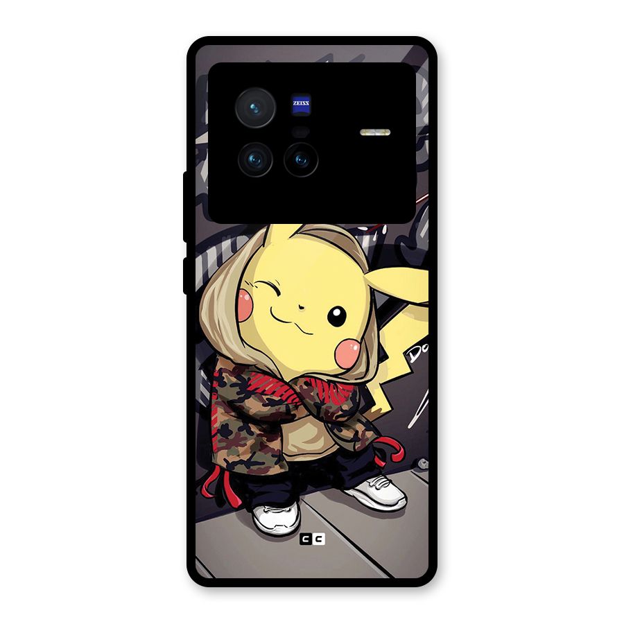 Boom Fun Glass Back Case for Vivo X80