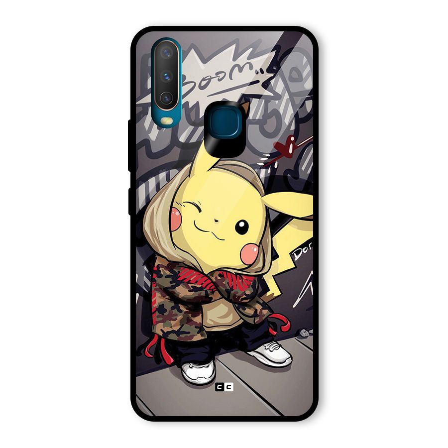 Boom Fun Glass Back Case for Vivo Y12