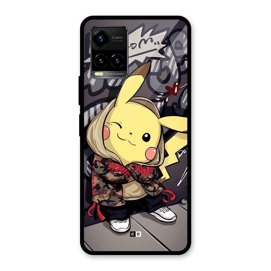 Boom Fun Glass Back Case for Vivo Y21T