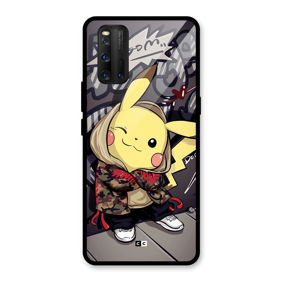 Boom Fun Glass Back Case for Vivo iQOO 3