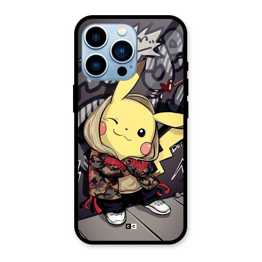 Boom Fun Glass Back Case for iPhone 13 Pro