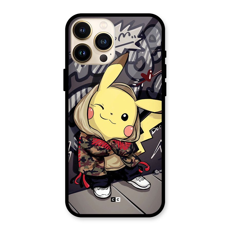 Boom Fun Glass Back Case for iPhone 13 Pro Max