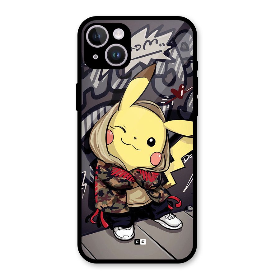 Boom Fun Glass Back Case for iPhone 14 Plus