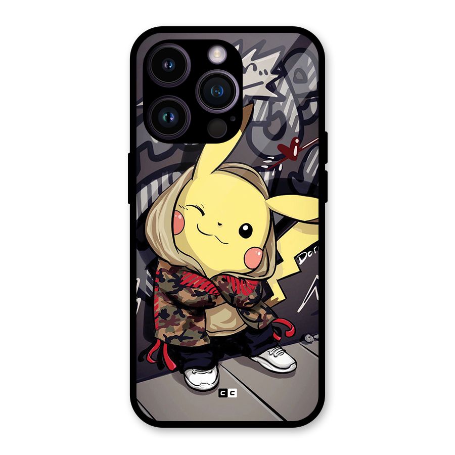 Boom Fun Glass Back Case for iPhone 14 Pro