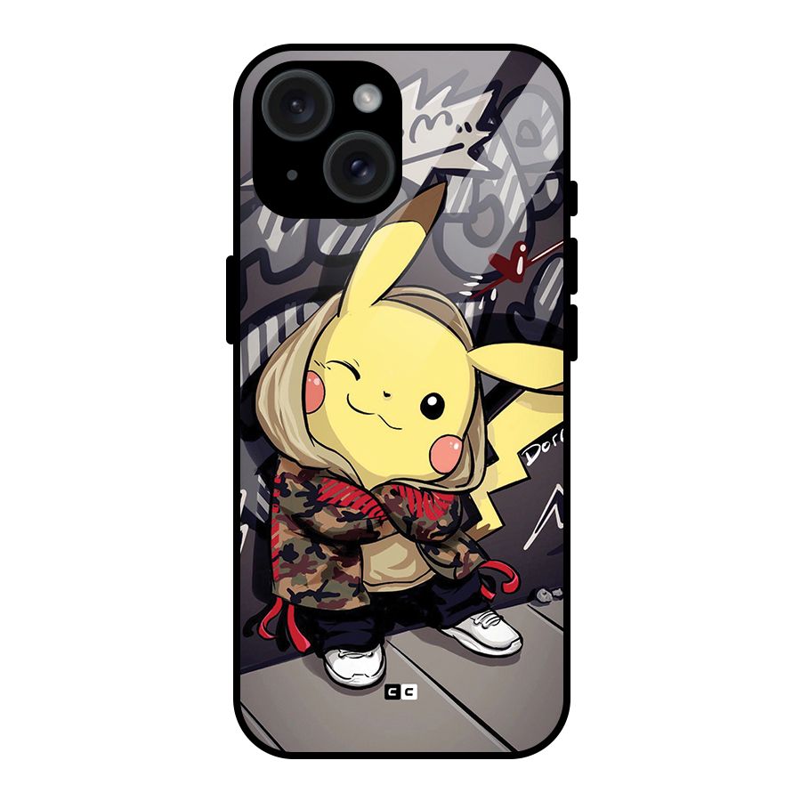 Boom Fun Glass Back Case for iPhone 15