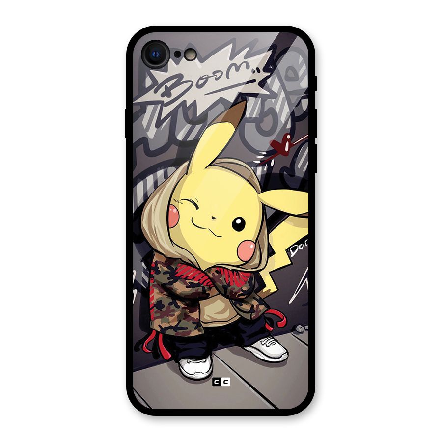 Boom Fun Glass Back Case for iPhone 8
