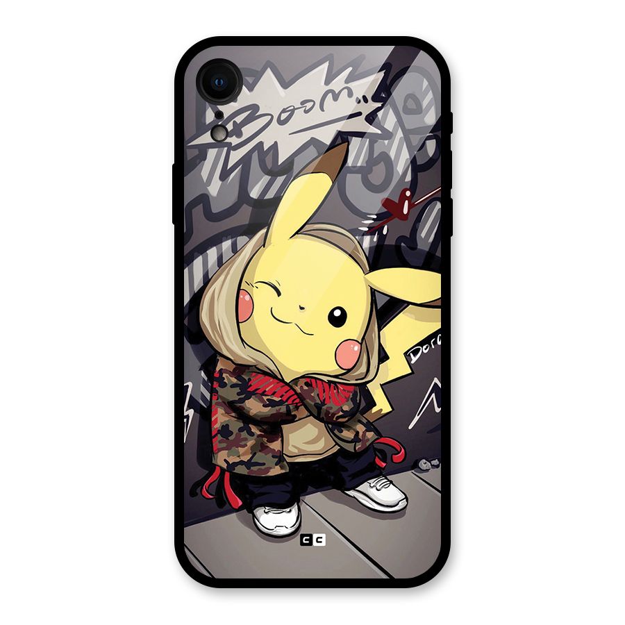Boom Fun Glass Back Case for iPhone XR