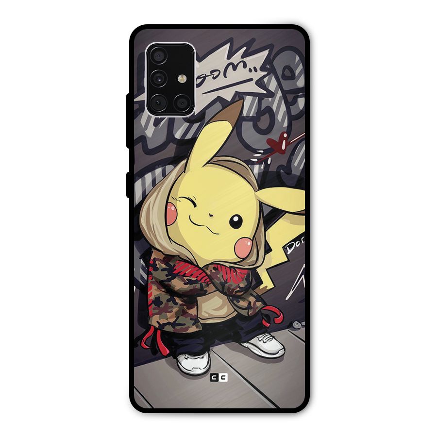 Boom Fun Metal Back Case for Galaxy A51