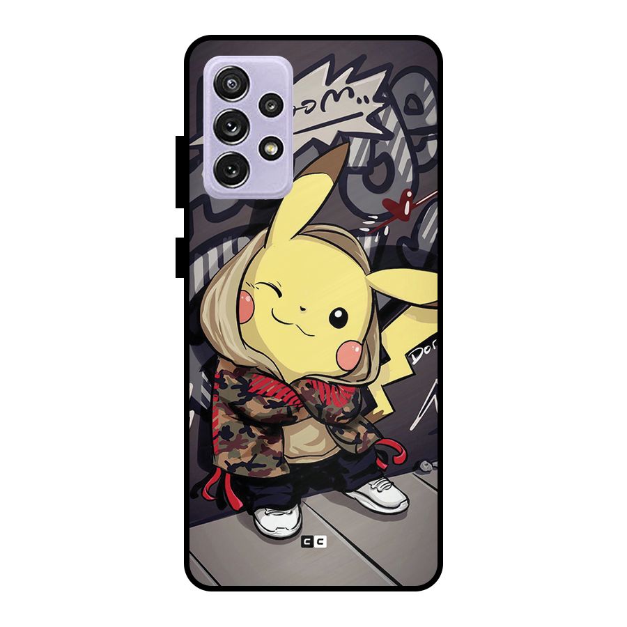 Boom Fun Metal Back Case for Galaxy A72