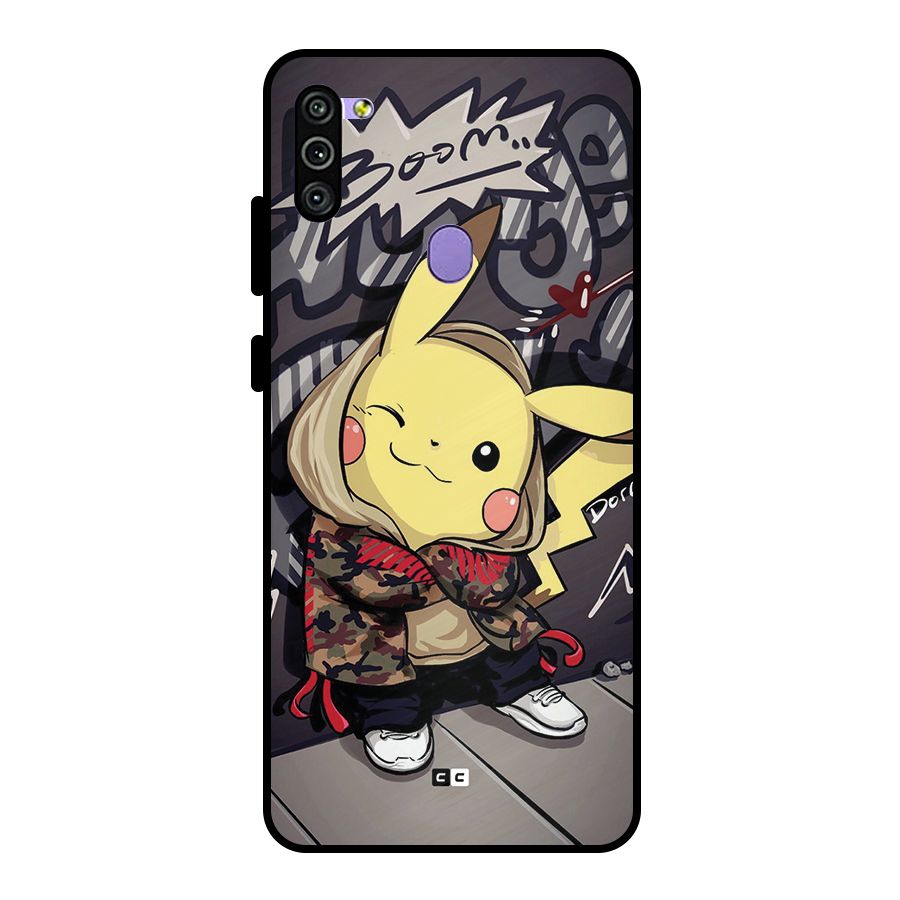 Boom Fun Metal Back Case for Galaxy M11