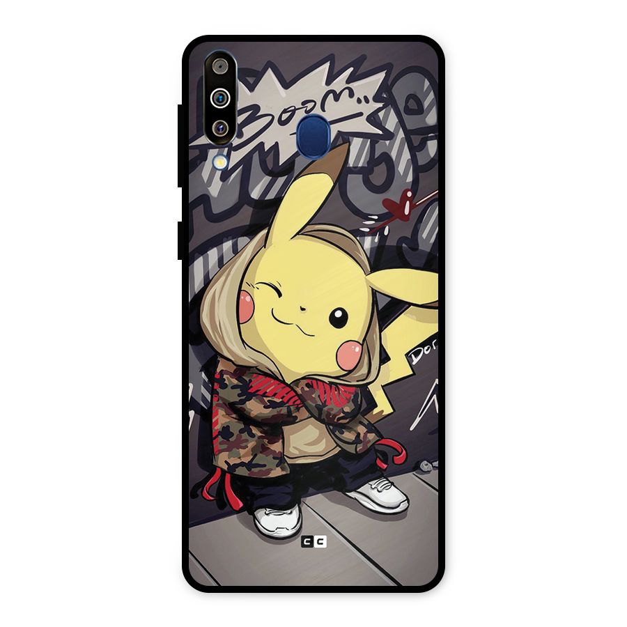 Boom Fun Metal Back Case for Galaxy M30