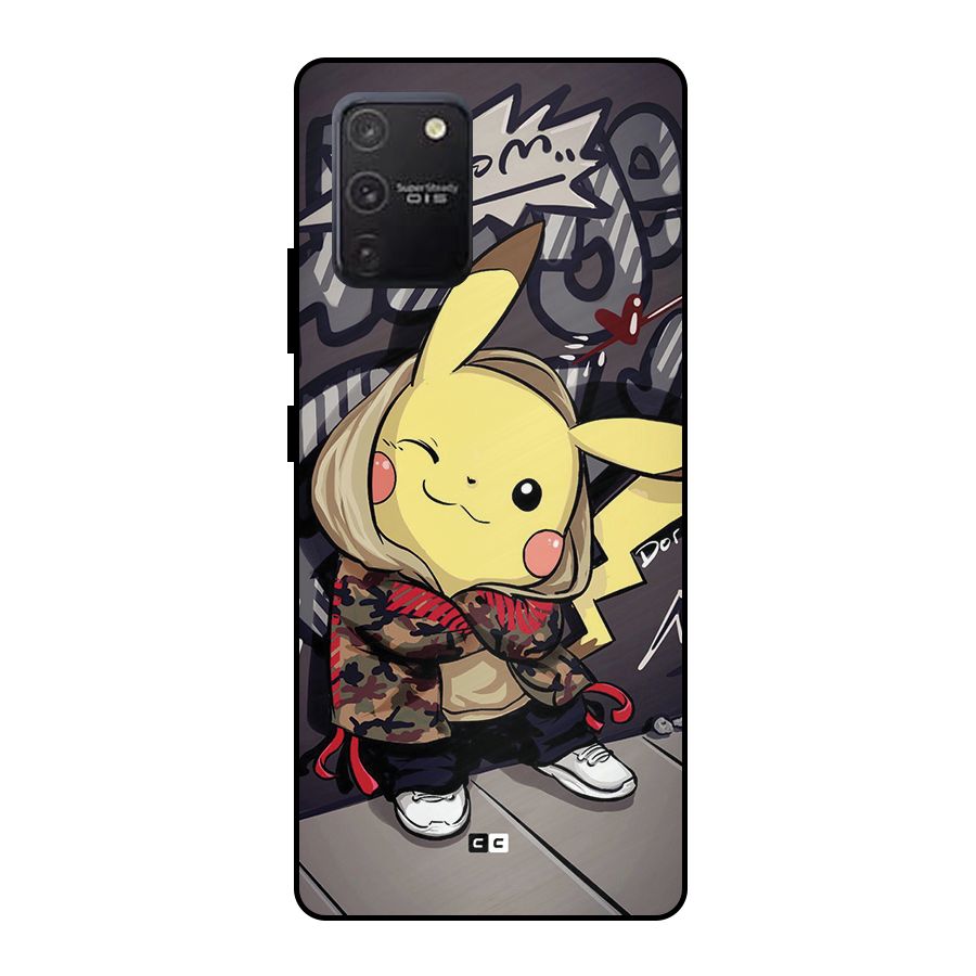 Boom Fun Metal Back Case for Galaxy S10 Lite