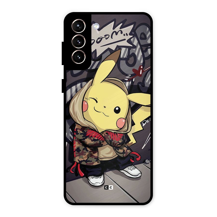 Boom Fun Metal Back Case for Galaxy S21 Plus