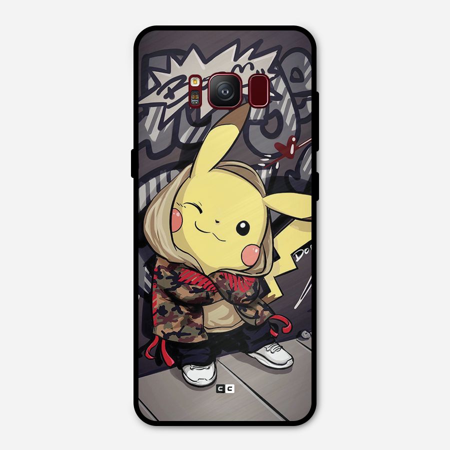 Boom Fun Metal Back Case for Galaxy S8