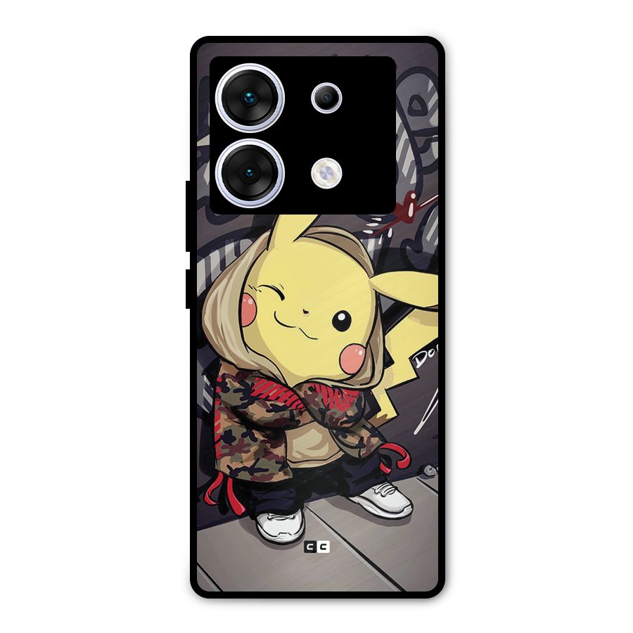 Boom Fun Metal Back Case for Infinix Zero 30 5G