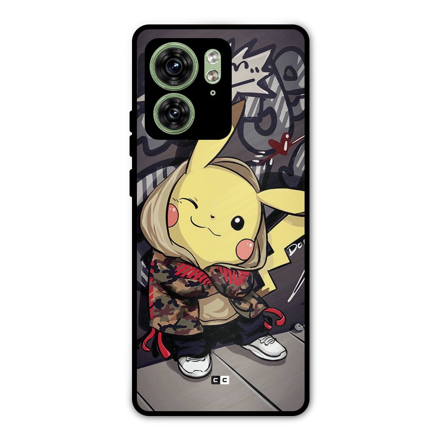 Boom Fun Metal Back Case for Motorola Edge 40 5G