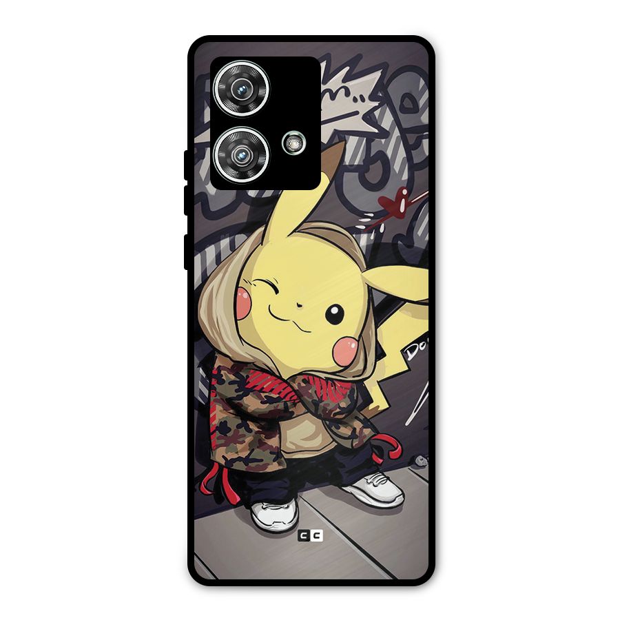 Boom Fun Metal Back Case for Motorola Edge 40 Neo