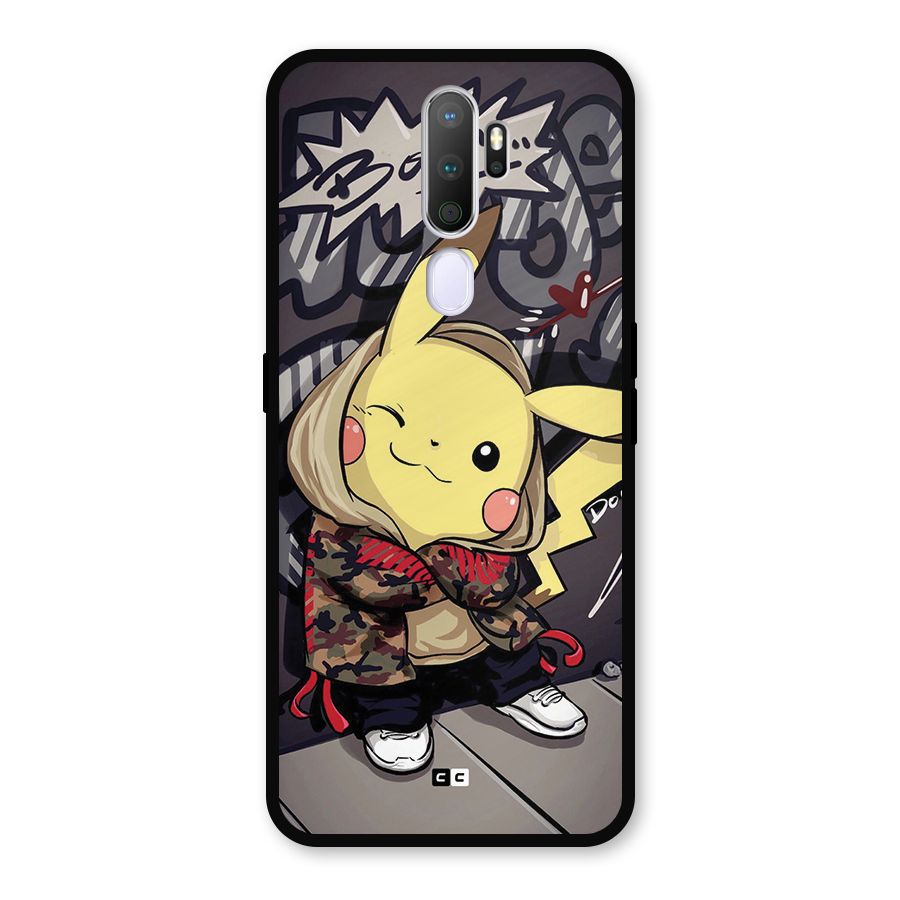 Boom Fun Metal Back Case for Oppo A9 (2020)