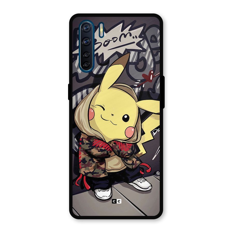 Boom Fun Metal Back Case for Oppo F15