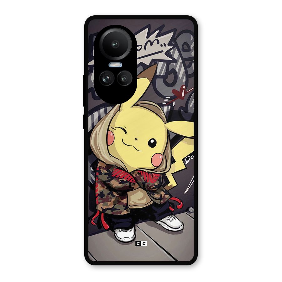 Boom Fun Metal Back Case for Oppo Reno10