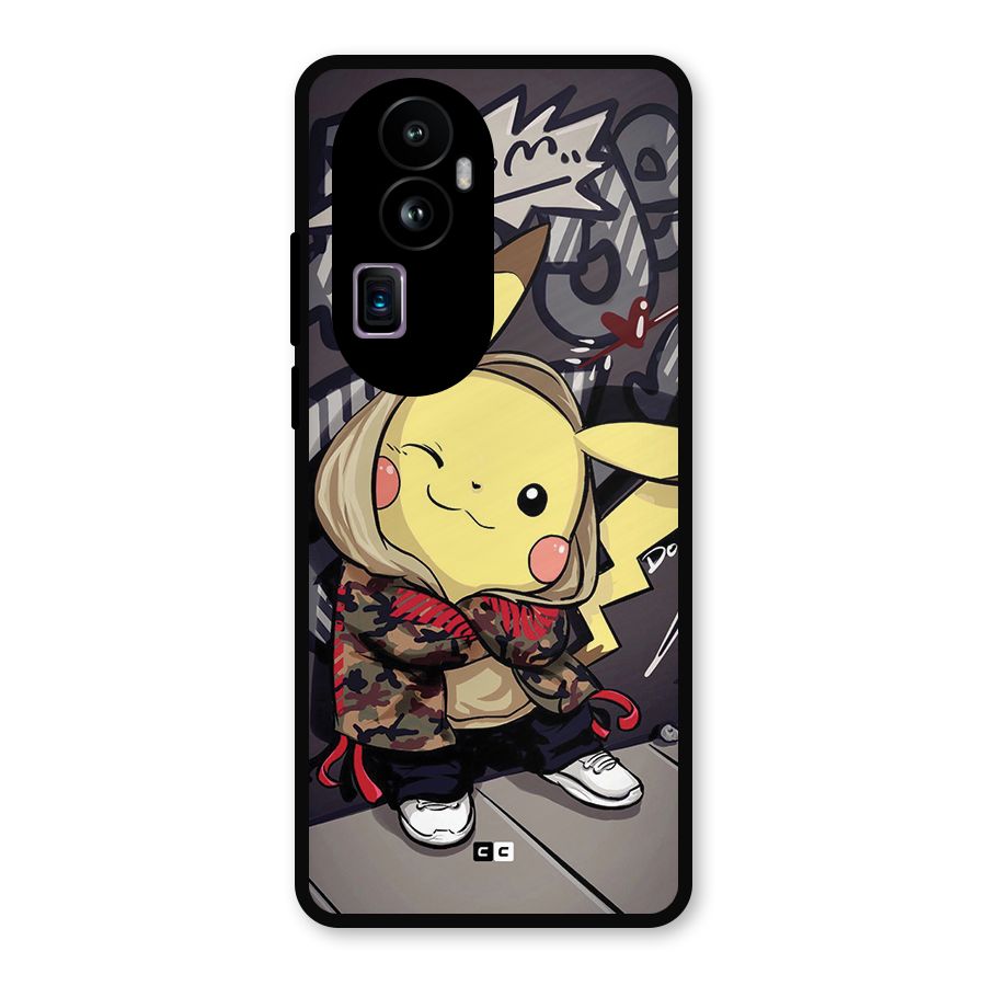 Boom Fun Metal Back Case for Oppo Reno10 Pro Plus