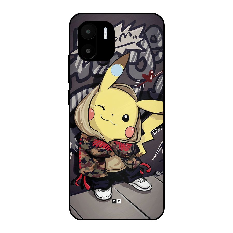 Boom Fun Metal Back Case for Redmi A1 Plus