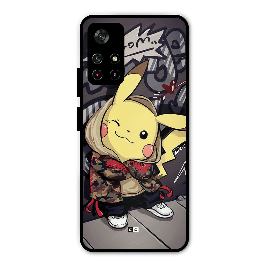 Boom Fun Metal Back Case for Redmi Note 11T 5G