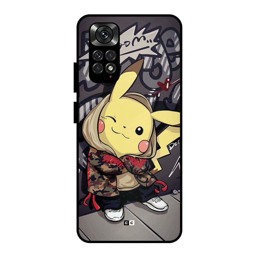 Boom Fun Metal Back Case for Redmi Note 11 Pro