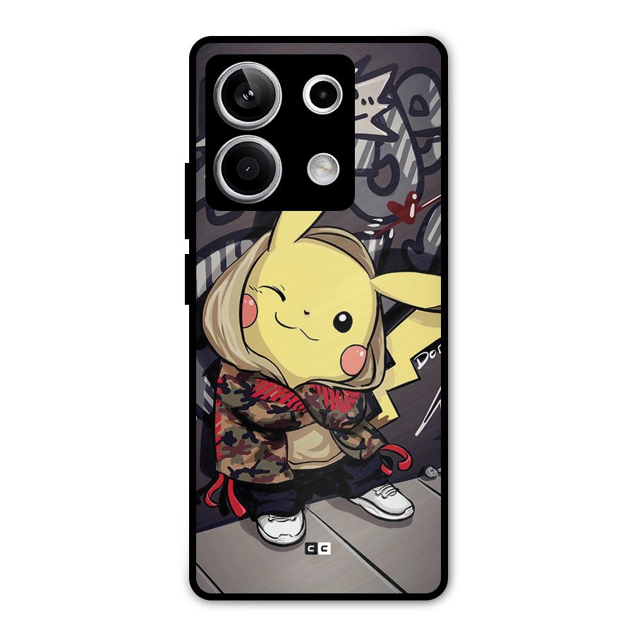 Boom Fun Metal Back Case for Redmi Note 13 5G