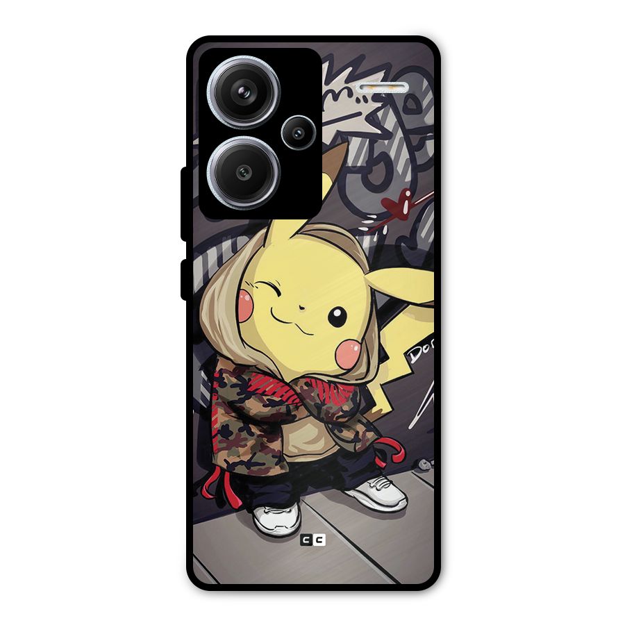 Boom Fun Metal Back Case for Redmi Note 13 Pro Plus