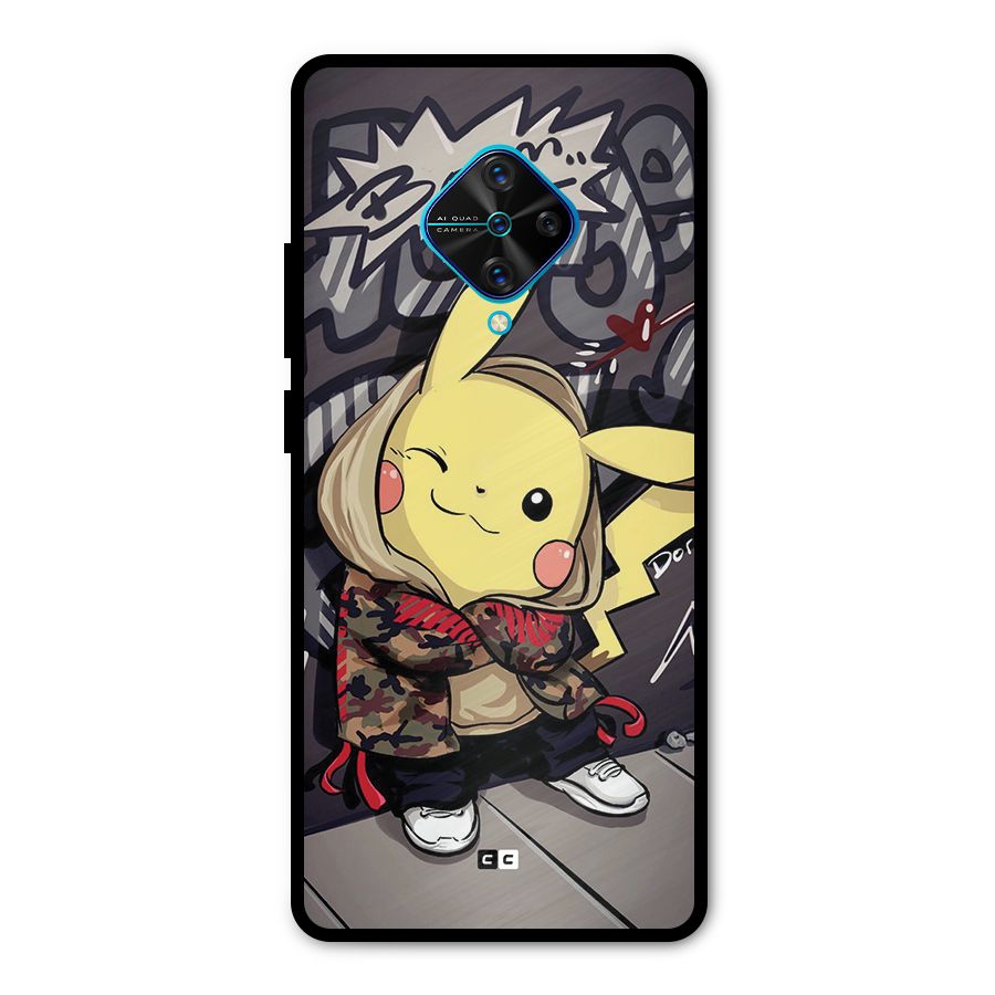 Boom Fun Metal Back Case for Vivo S1 Pro