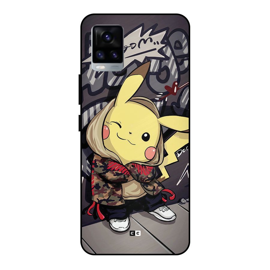 Boom Fun Metal Back Case for Vivo V20