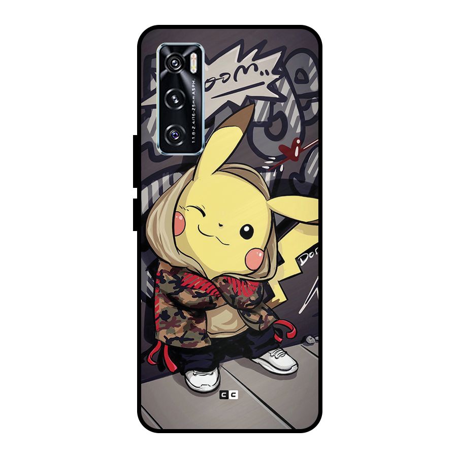 Boom Fun Metal Back Case for Vivo V20 SE