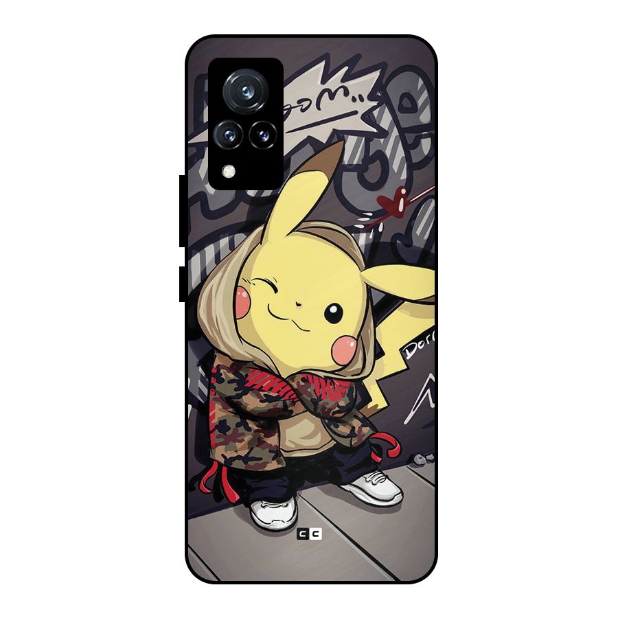 Boom Fun Metal Back Case for Vivo V21 5G