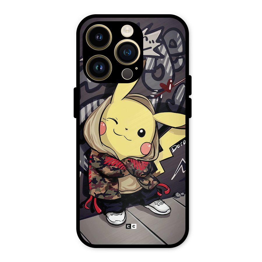 Boom Fun Metal Back Case for iPhone 14 Pro