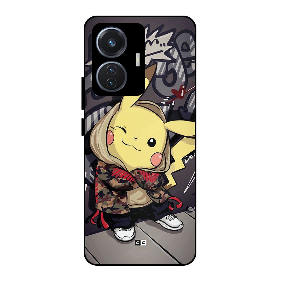 Boom Fun Metal Back Case for iQOO Z6 44W