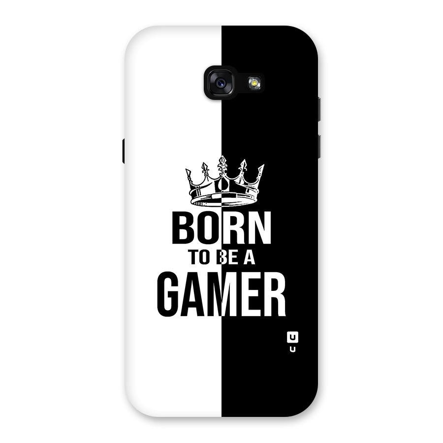 Born To Be Gamer Back Case for Galaxy A7 (2017)