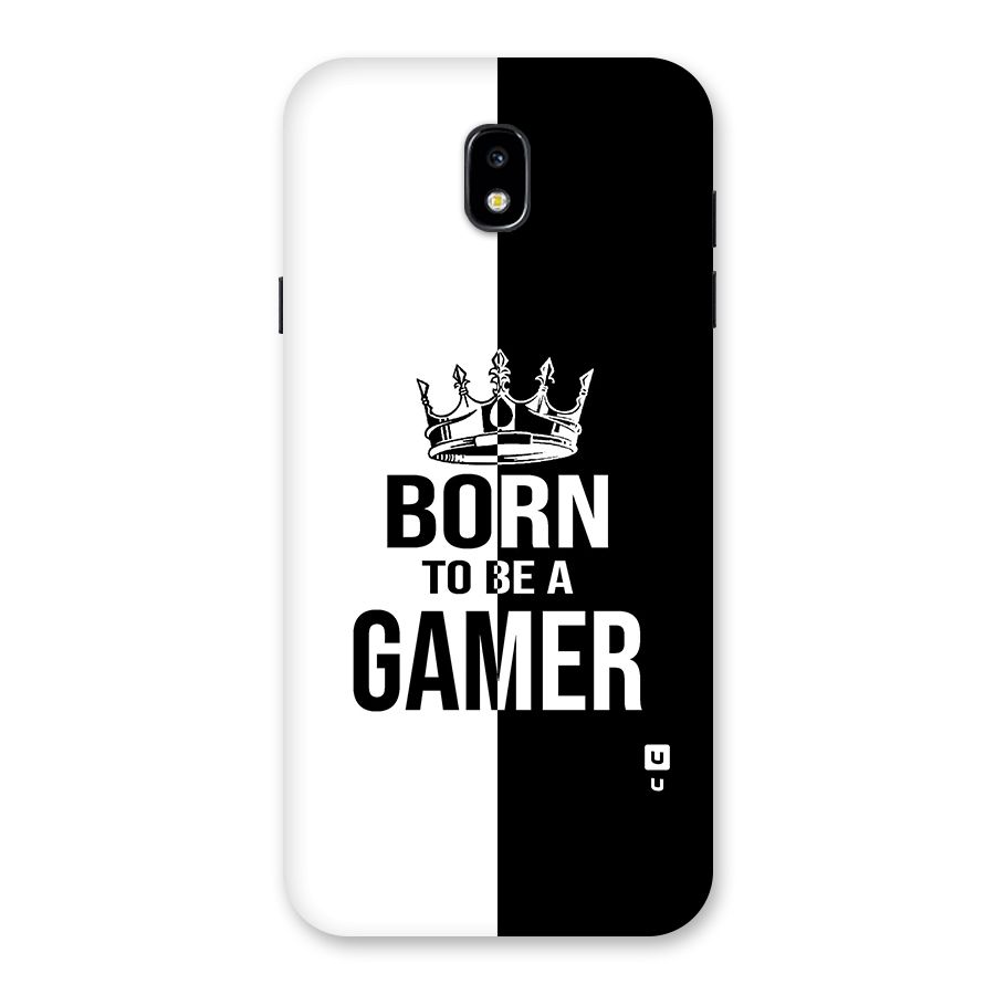 Born To Be Gamer Back Case for Galaxy J7 Pro