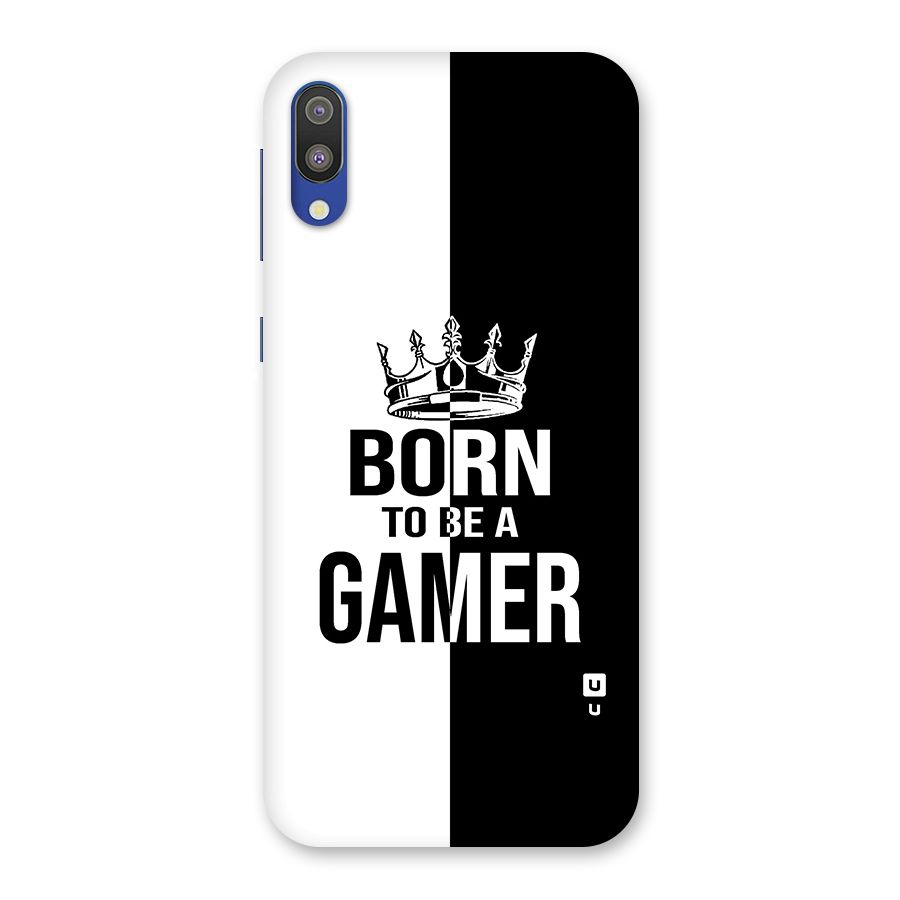 Born To Be Gamer Back Case for Galaxy M10