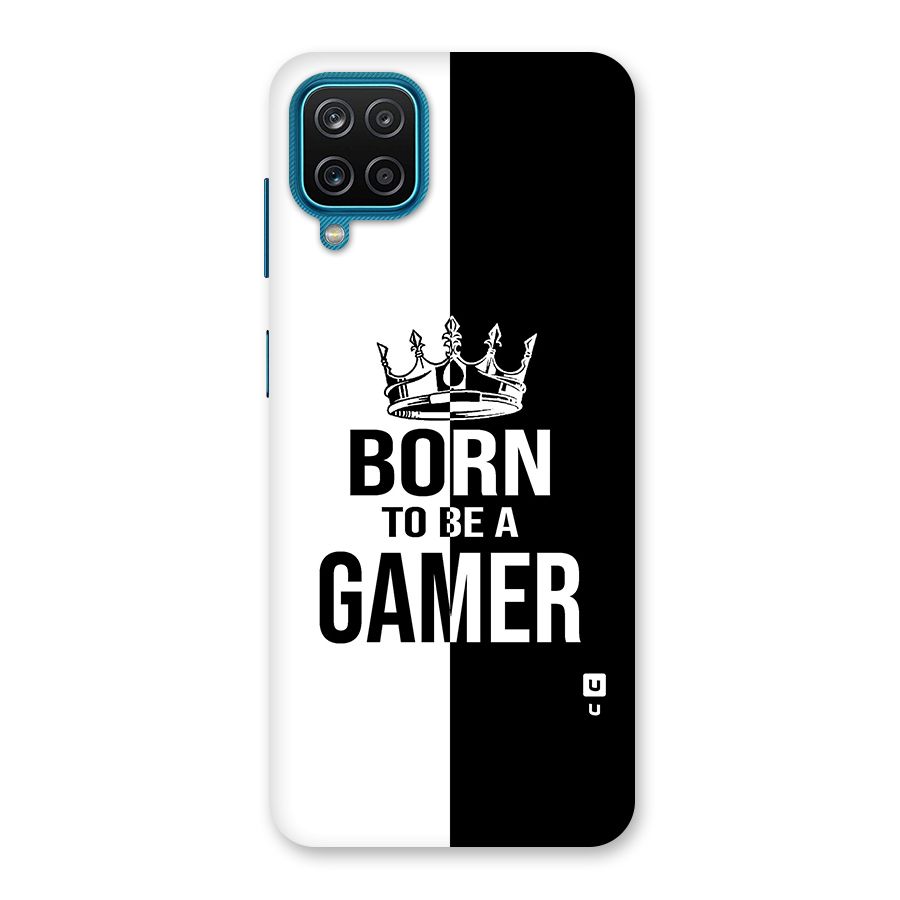 Born To Be Gamer Back Case for Galaxy M12