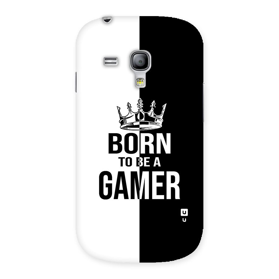 Born To Be Gamer Back Case for Galaxy S3 Mini