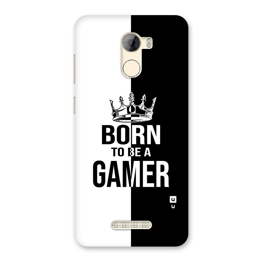 Born To Be Gamer Back Case for Gionee A1 LIte