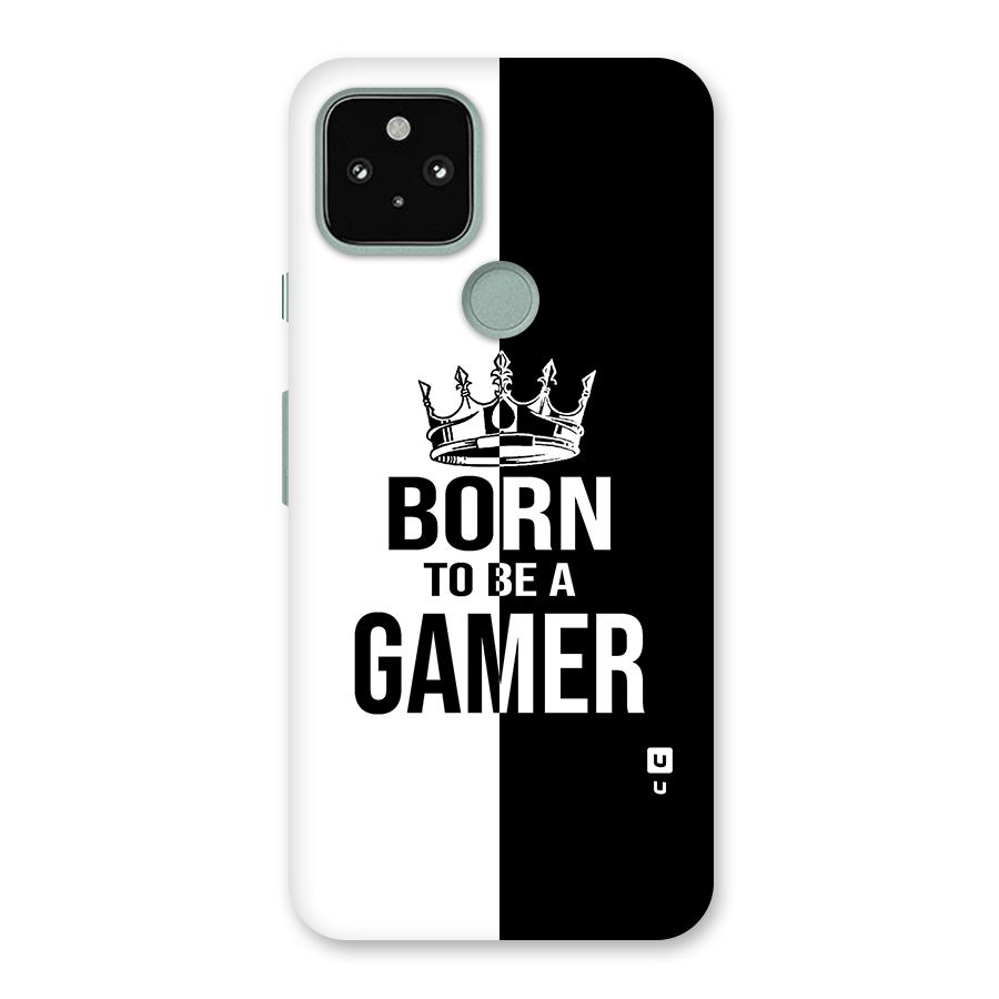 Born To Be Gamer Back Case for Google Pixel 5