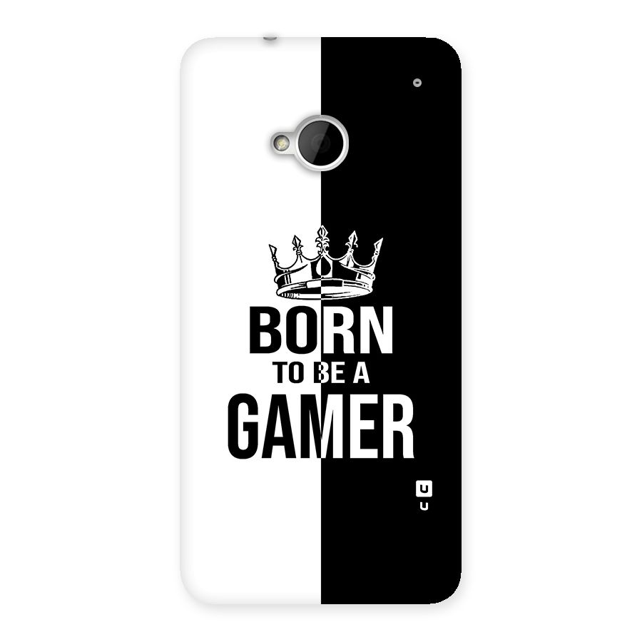 Born To Be Gamer Back Case for HTC One M7